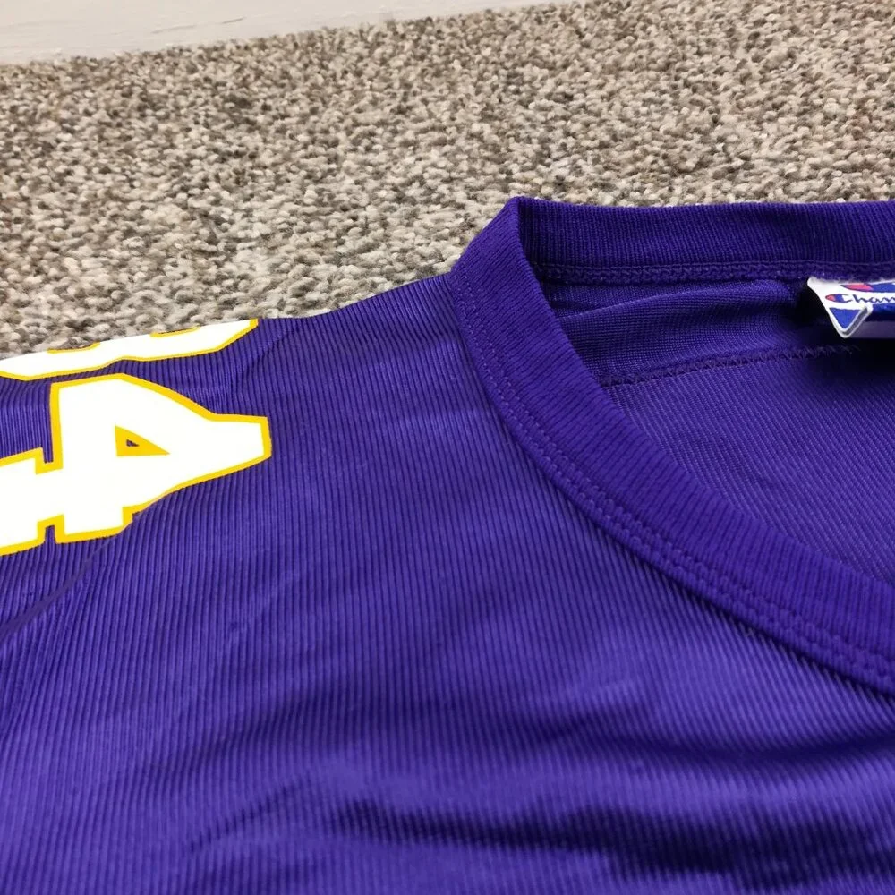 Vintage Minnesota Vikings Randy Moss Jersey Champion Purple Youth Boys Large